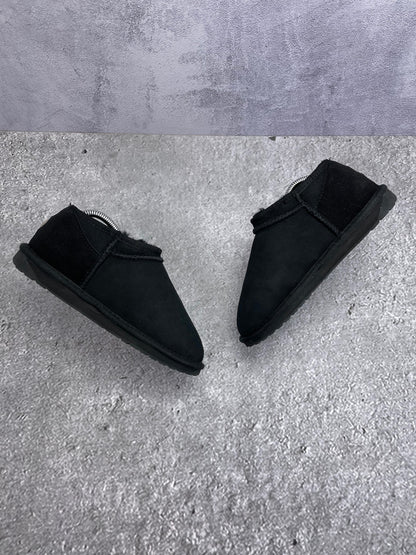 EMU Australia Stinger Compact Black - buty zimowe, widok z góry na wewnętrzną stronę butów