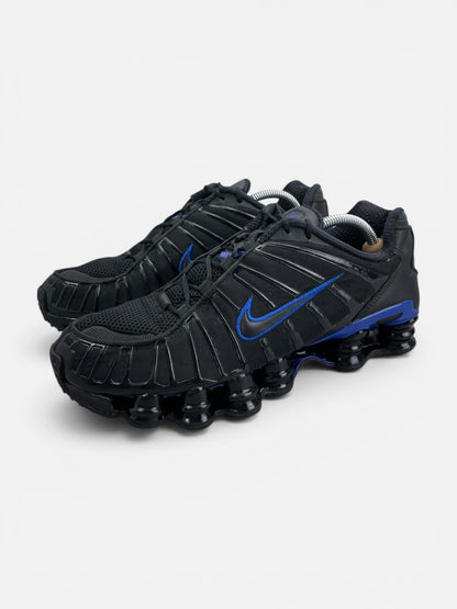 Nike Shox TL Black Racer Blue - buty sportowe, widok z boku