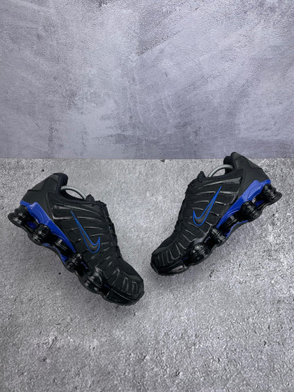 Nike Shox TL Black Racer Blue - buty sportowe, zewnętrzny panel prawego buta