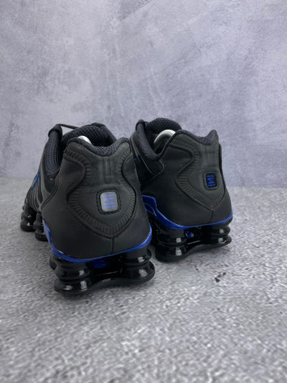 Nike Shox TL Black Racer Blue - buty sportowe, widok z tyłu