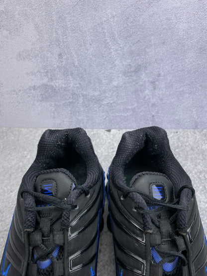Nike Shox TL Black Racer Blue - buty sportowe, zapiętki butów
