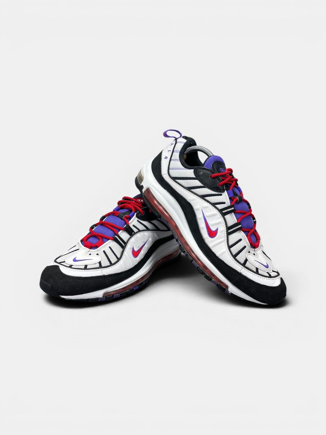 Nike Air Max 98 Raptors — buty sportowe męskie w bardzo dobrym stanie rozmiar 42.5, boczny profil