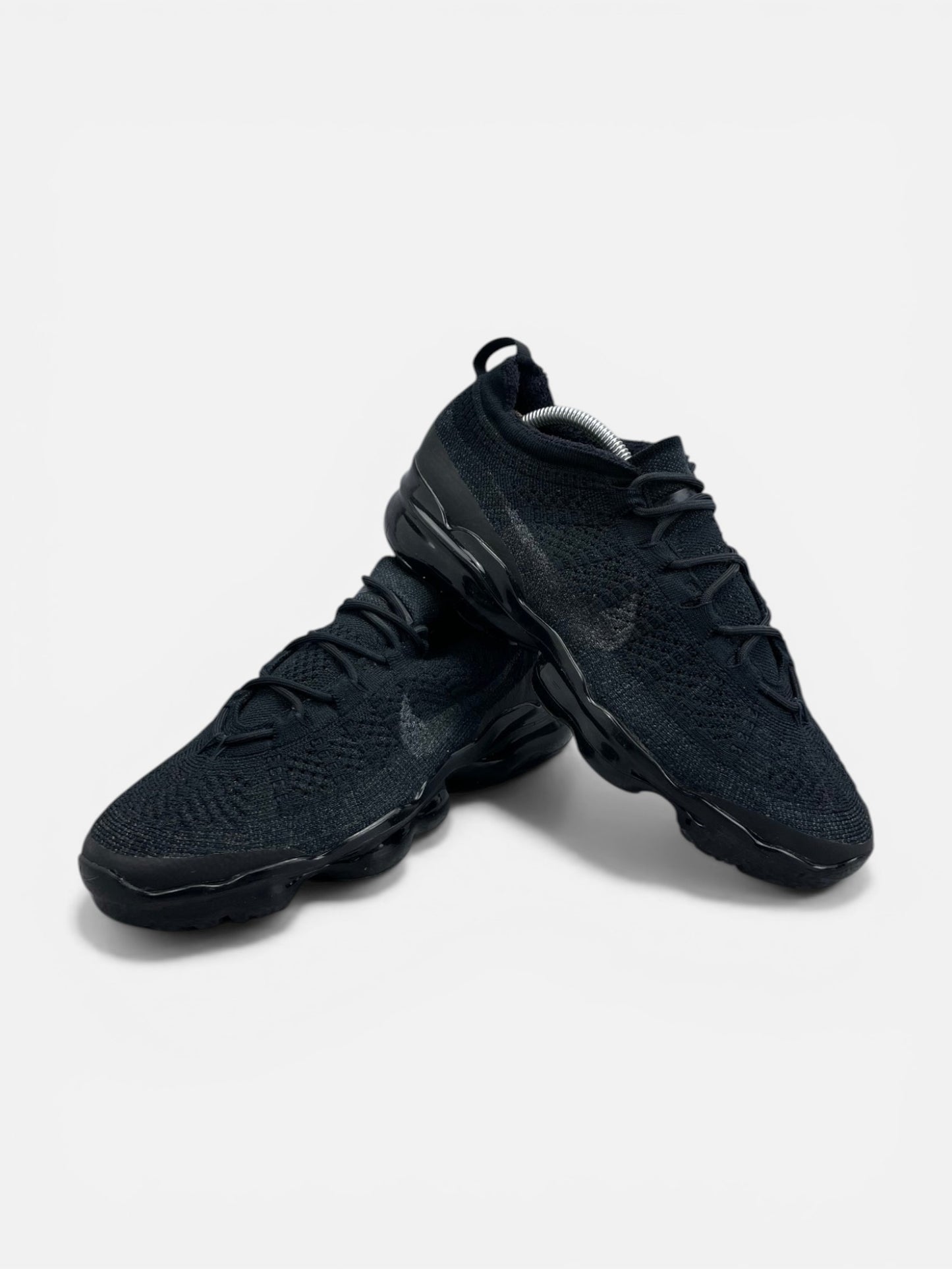 Nike Air VaporMax 2023 Flyknit Triple Black - buty sportowe, boczny profil