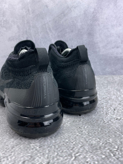 Nike Air VaporMax 2023 Flyknit Triple Black - buty sportowe, widok z tyłu