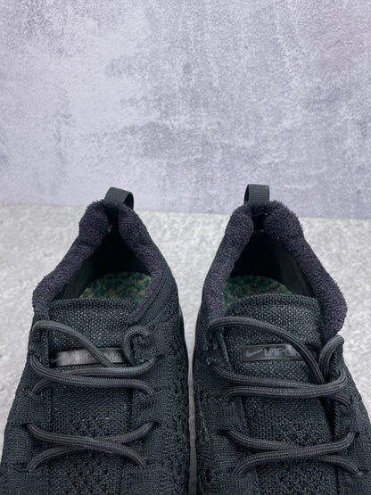 Nike Air VaporMax 2023 Flyknit Triple Black - buty sportowe, zapiętki butów