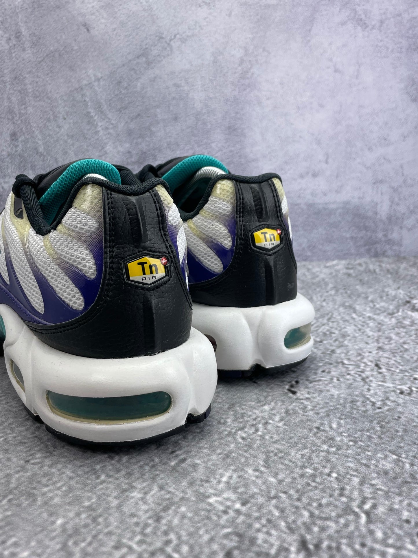 Nike Air Max Plus Grape - buty sportowe, widok z tyłu
