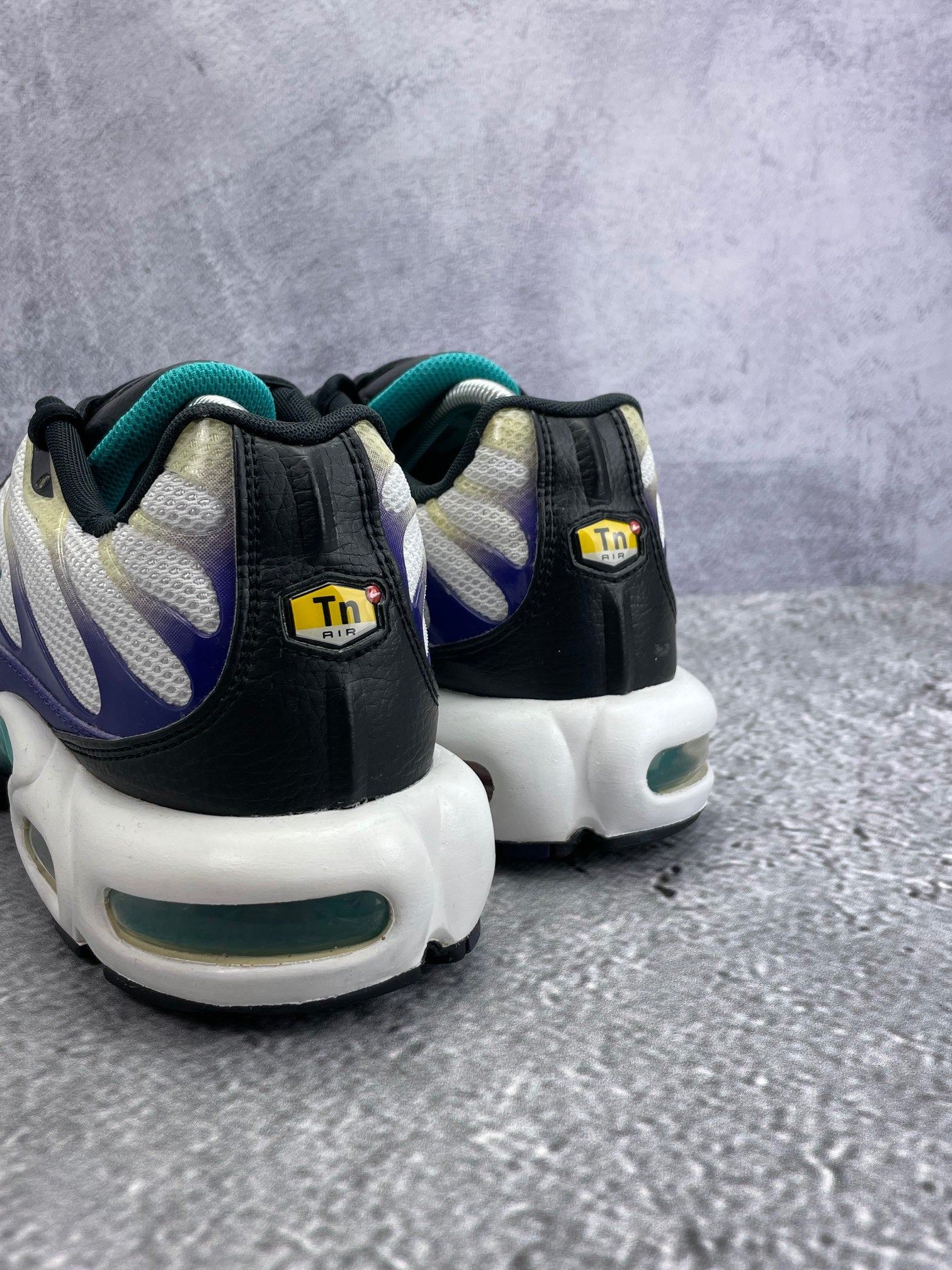 Nike Air Max Plus Grape - buty sportowe, widok z tyłu