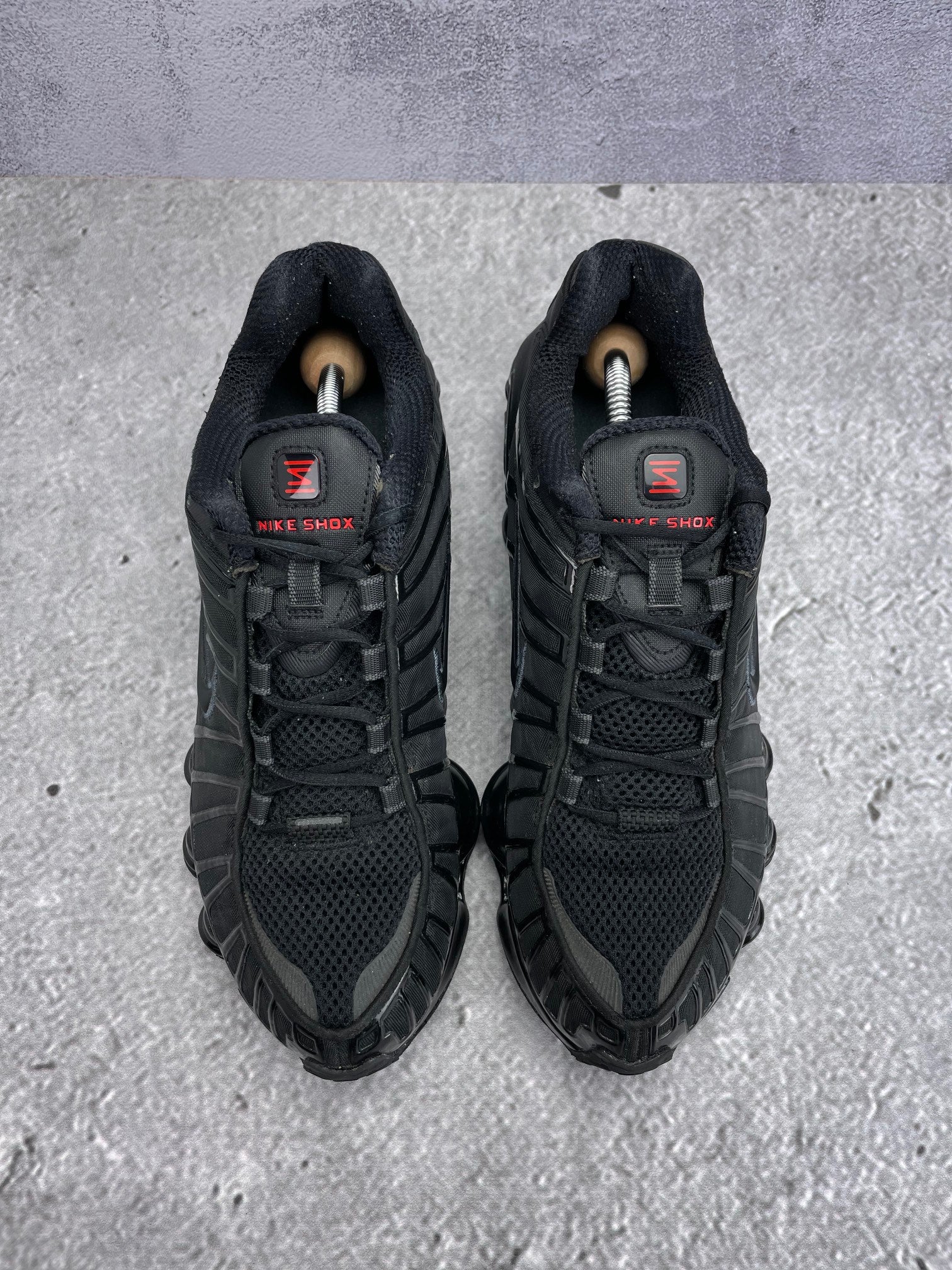 Nike Shox TL Black - buty sportowe, widok z góry