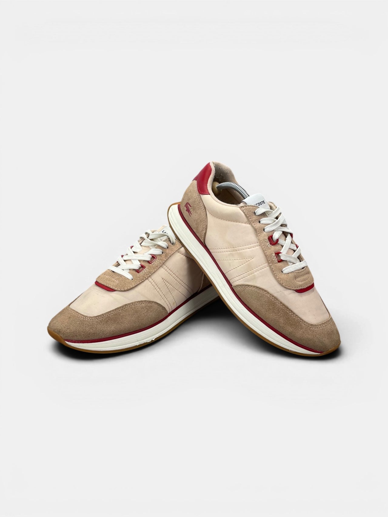 Lacoste L-Spin — buty sportowe męskie w bardzo dobrym stanie rozmiar 44.5, boczny profil