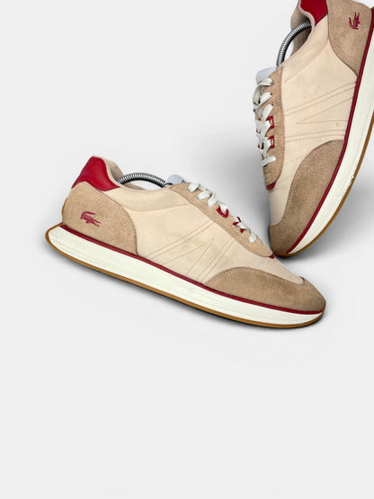 Lacoste L-Spin — buty sportowe męskie w bardzo dobrym stanie rozmiar 44.5, zewnętrzny panel prawego buta