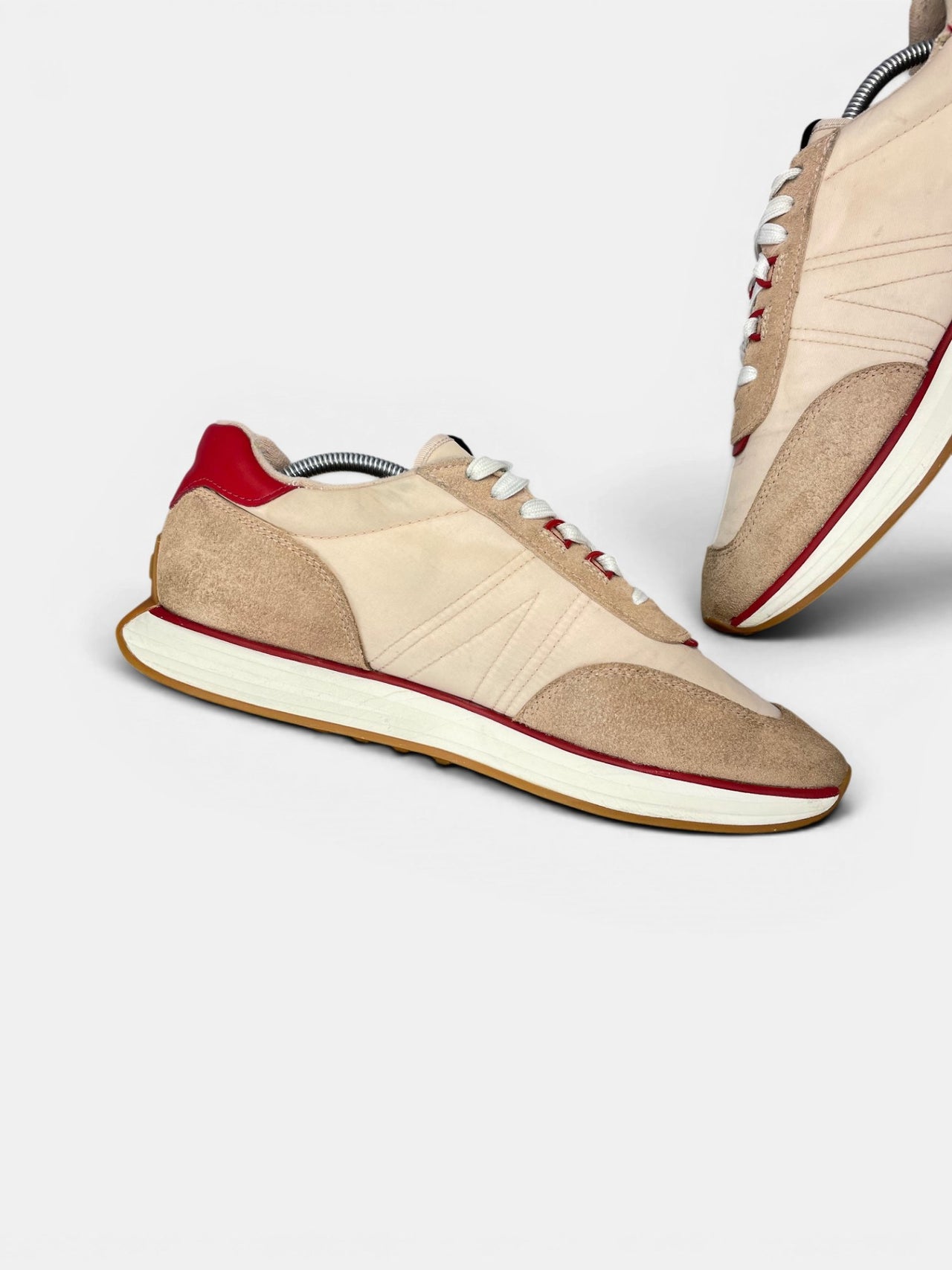 Lacoste L-Spin — buty sportowe męskie w bardzo dobrym stanie rozmiar 44.5, wewnętrzny panel lewego buta