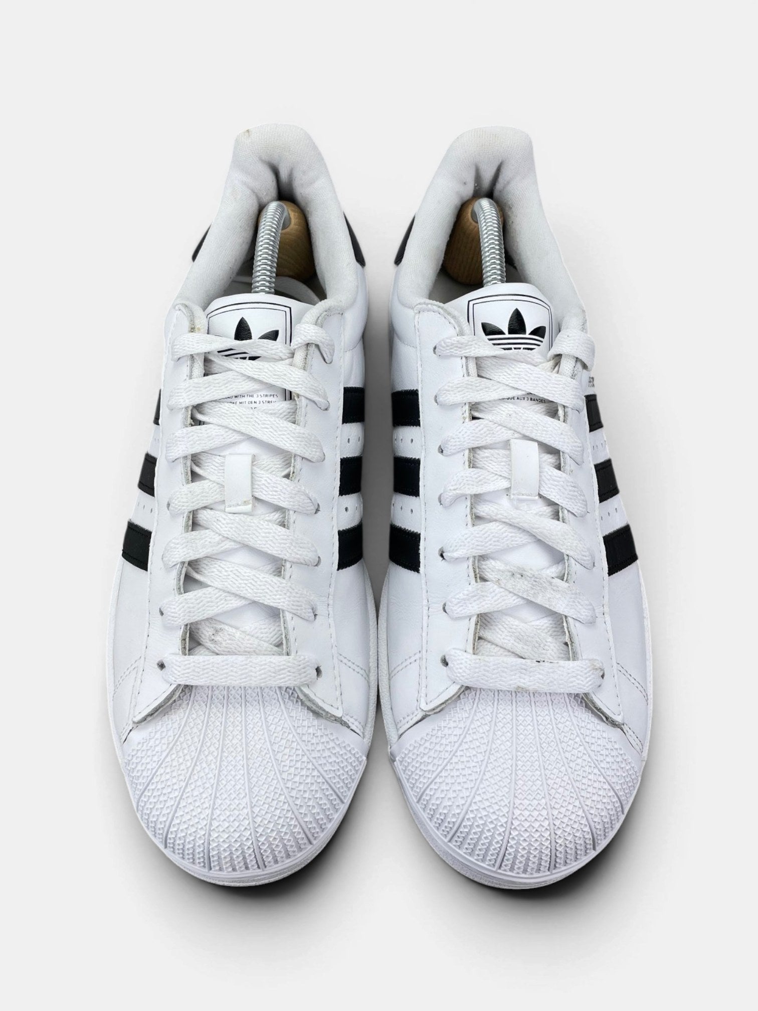 Adidas Superstar II — buty sportowe męskie w bardzo dobrym stanie rozmiar 44, widok z góry