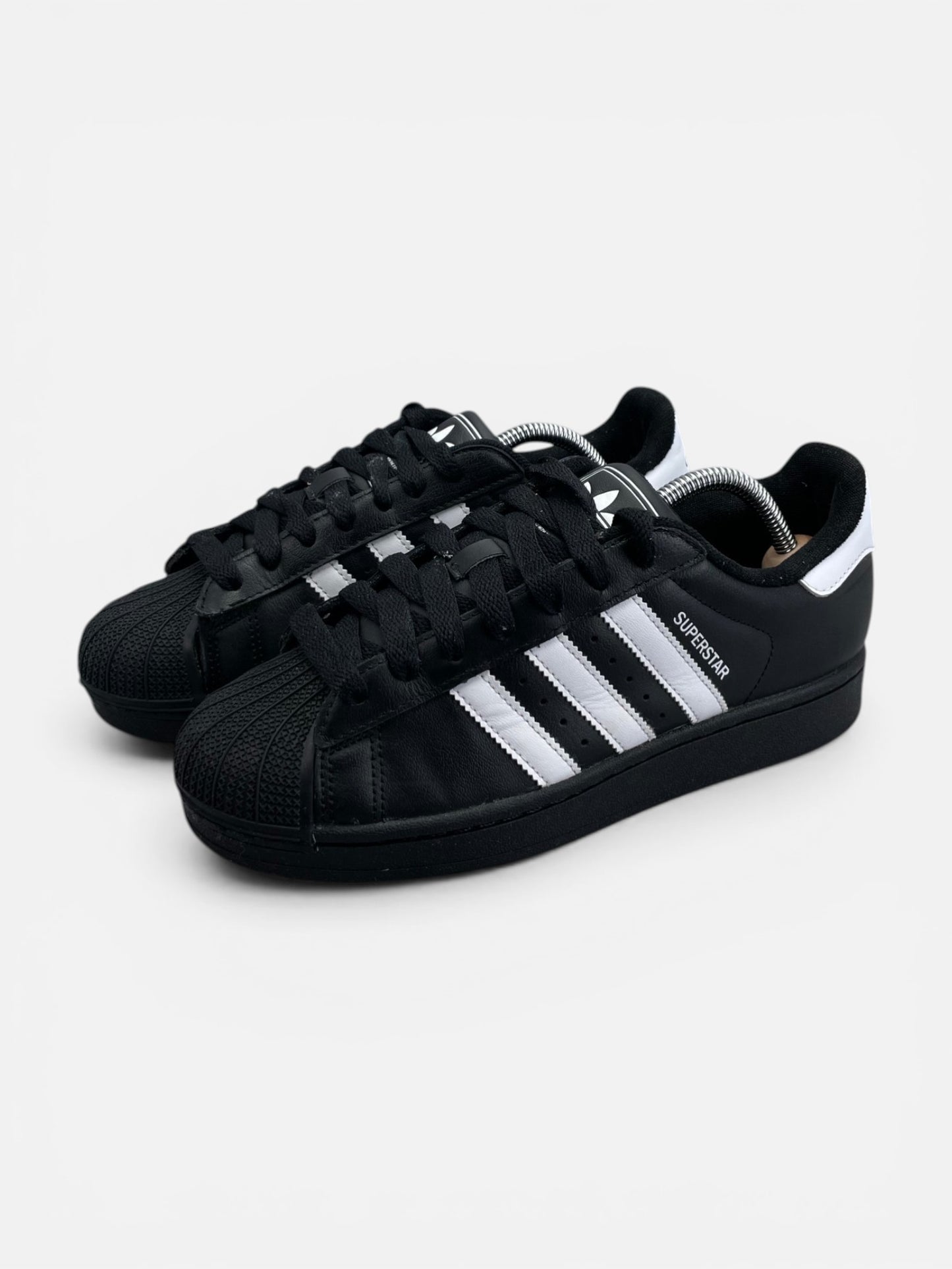 adidas Superstar II Black White - buty sportowe, widok z boku