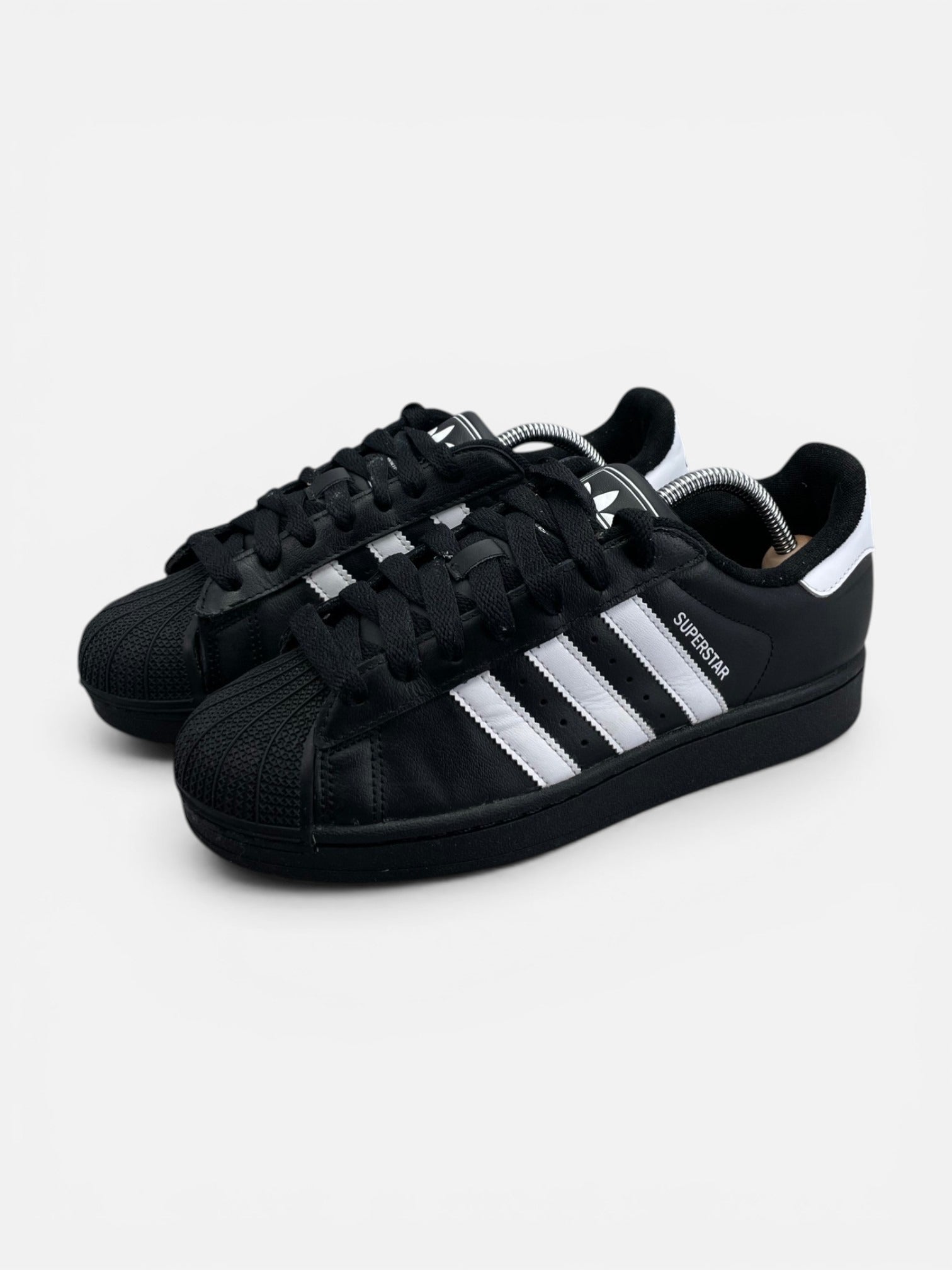 adidas Superstar II Black White - buty sportowe, widok z boku