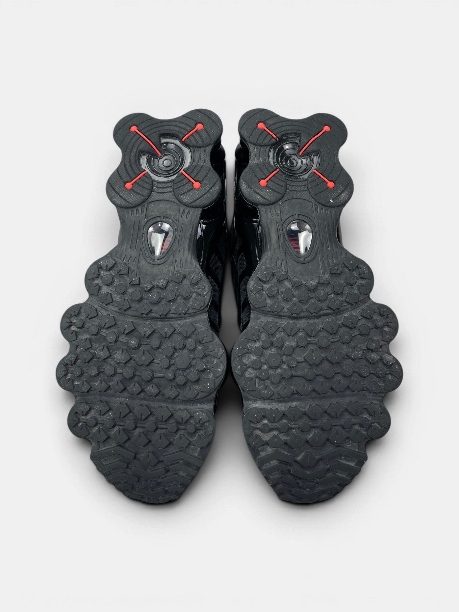 Nike Shox TL Black Metallic Hematite — buty sportowe męskie w bardzo dobrym stanie rozmiar 42.5, podeszwa