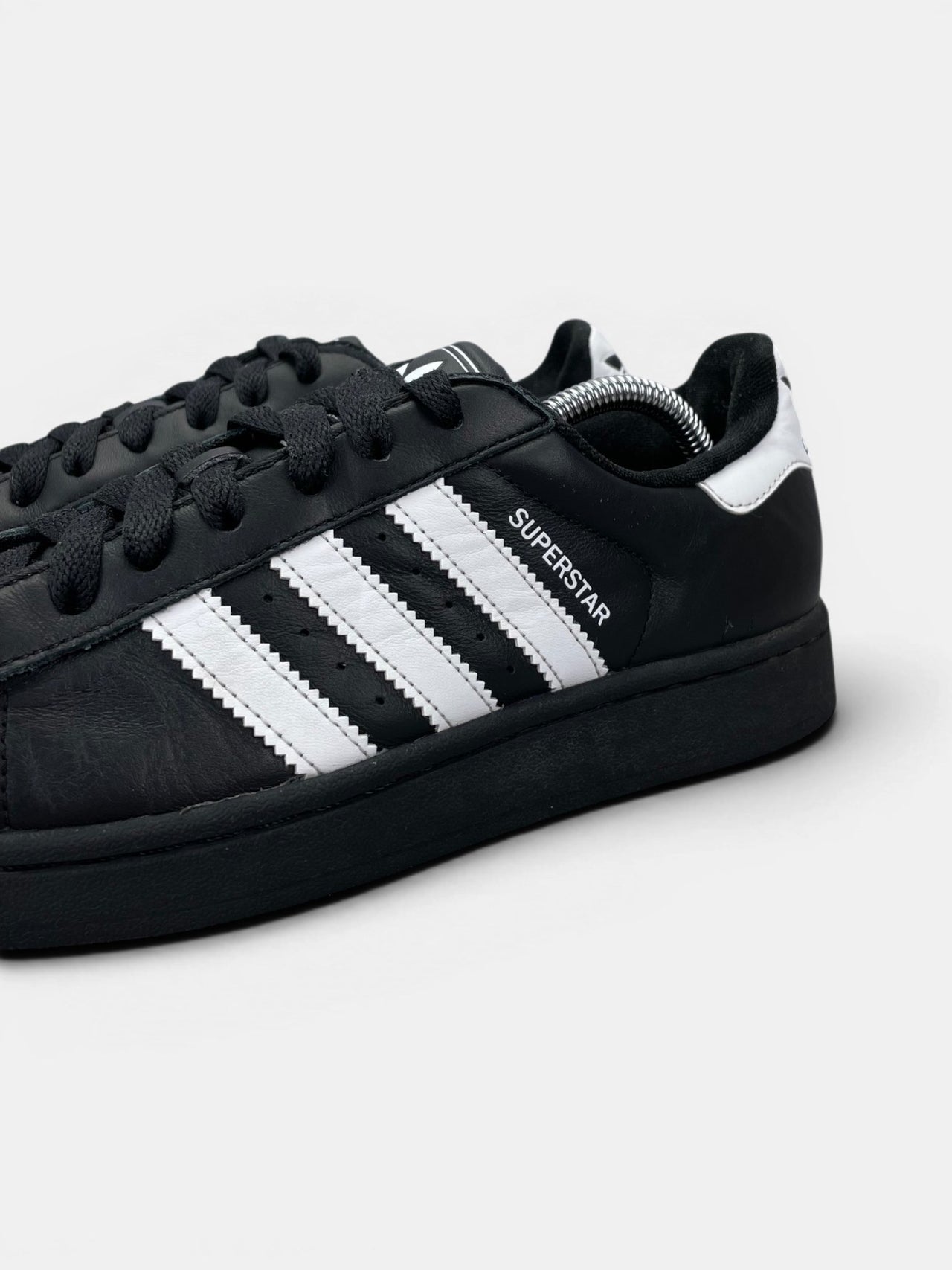 Adidas Superstar II Black White — buty sportowe damskie w bardzo dobrym stanie rozmiar 40, opcjonalne zdjęcie 1