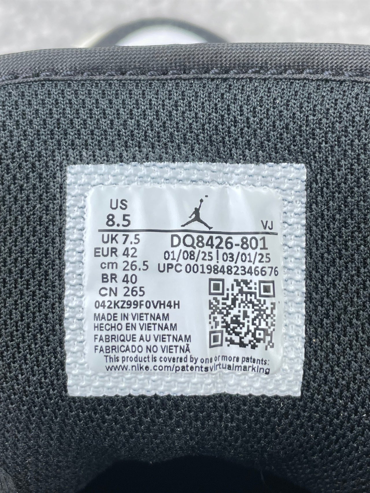 Nike Air Jordan 1 Mid Black Toe Orange — buty sportowe męskie w bardzo dobrym stanie rozmiar 42, opcjonalne zdjęcie 2