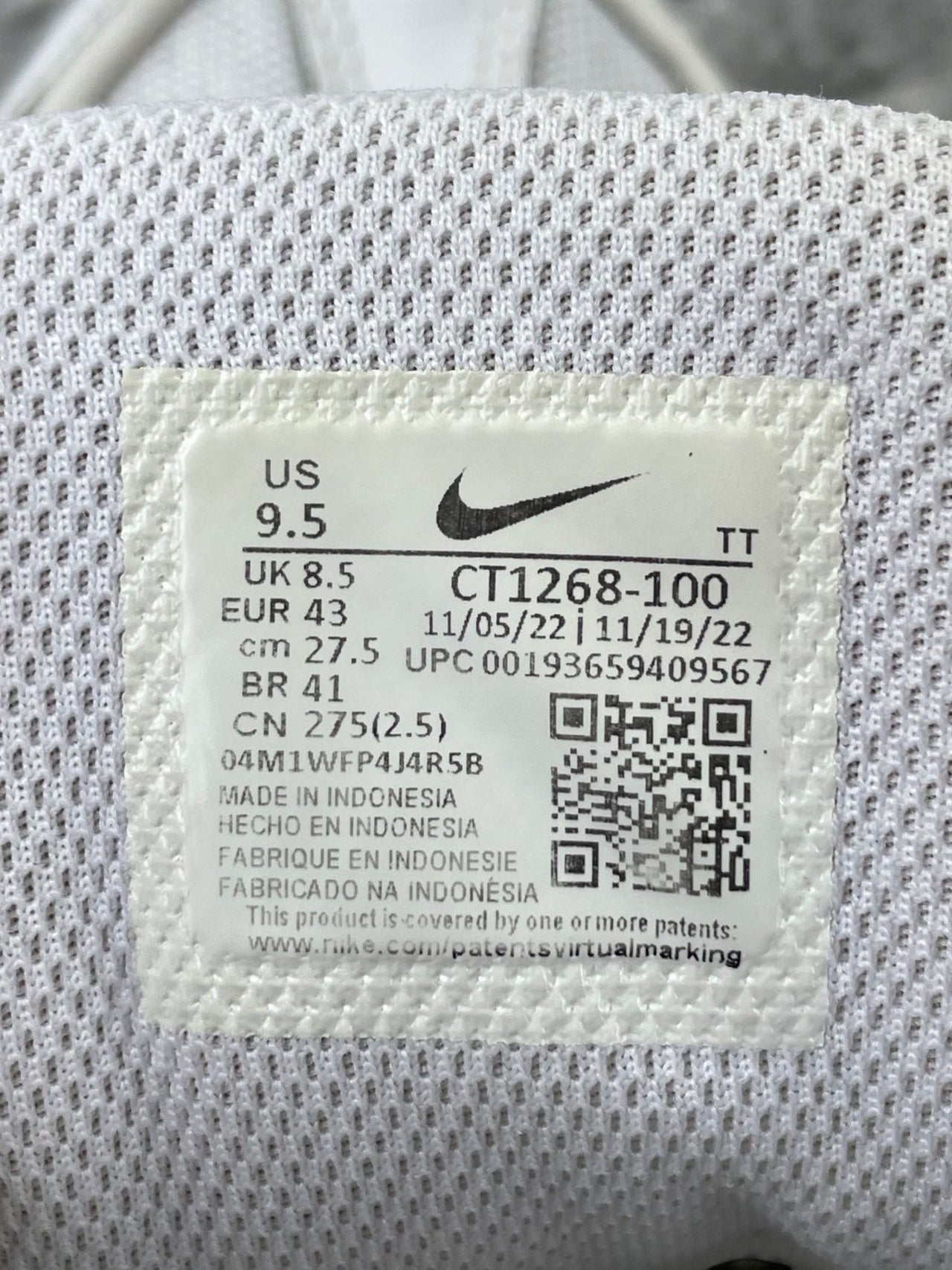 Nike Air Max 95 Essential Triple White — buty sportowe męskie w bardzo dobrym stanie rozmiar 43, opcjonalne zdjęcie 2