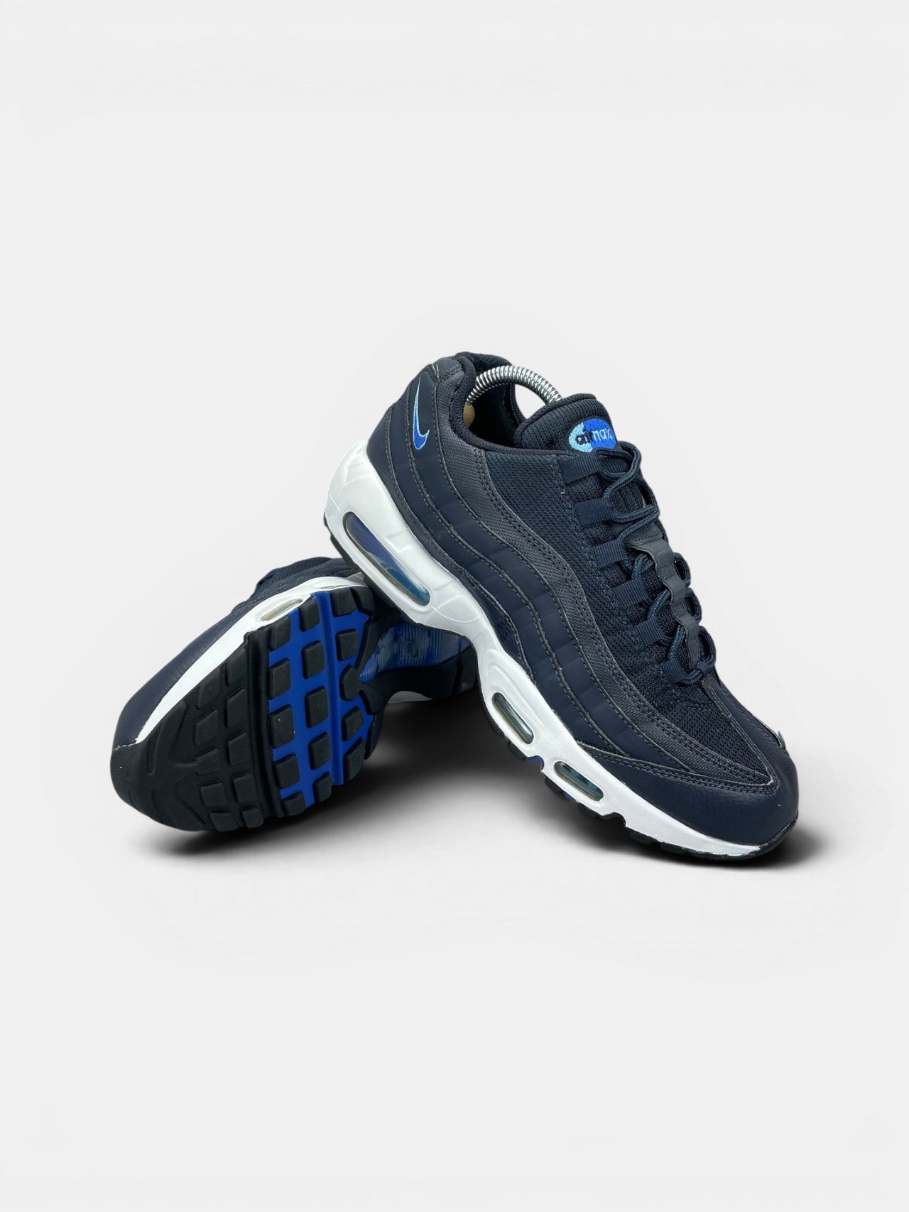Nike Air Max 95 'Dark Obsidian Racer Blue' Dark Obsidian Racer Blue — buty sportowe męskie w bardzo dobrym stanie rozmiar 42.5, boczny profil