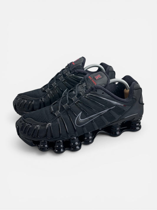Nike Shox TL Metallic Hematite - buty sportowe, widok z boku