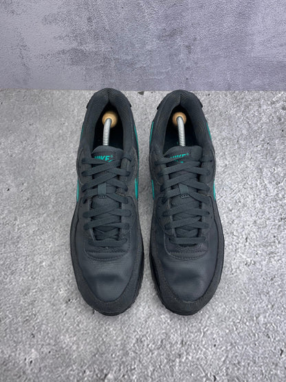 Nike Air Max 90 Black Aurora Green - buty sportowe, widok z góry