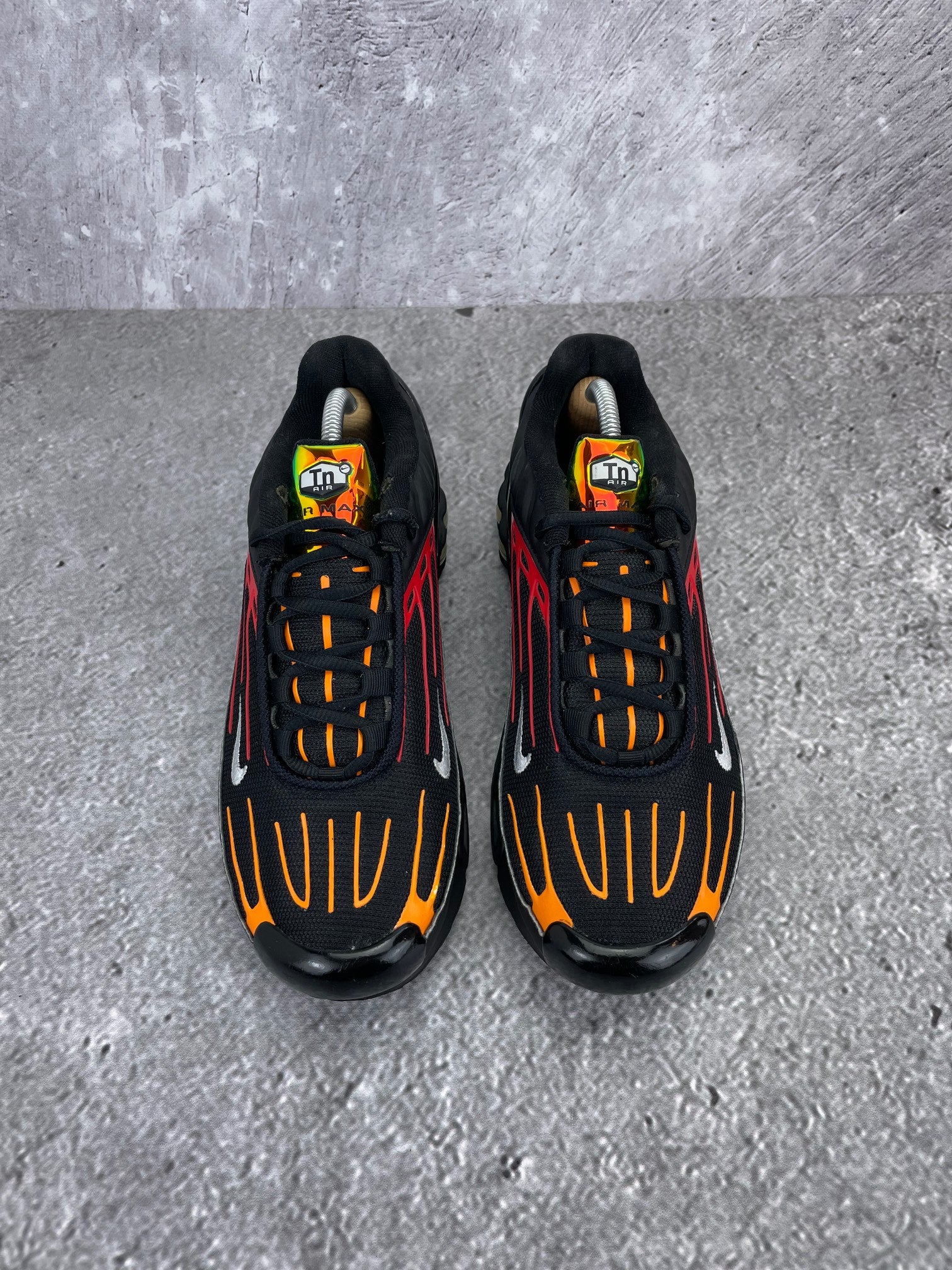 Nike Air Max Plus 3 Black Orange - buty sportowe, widok z góry
