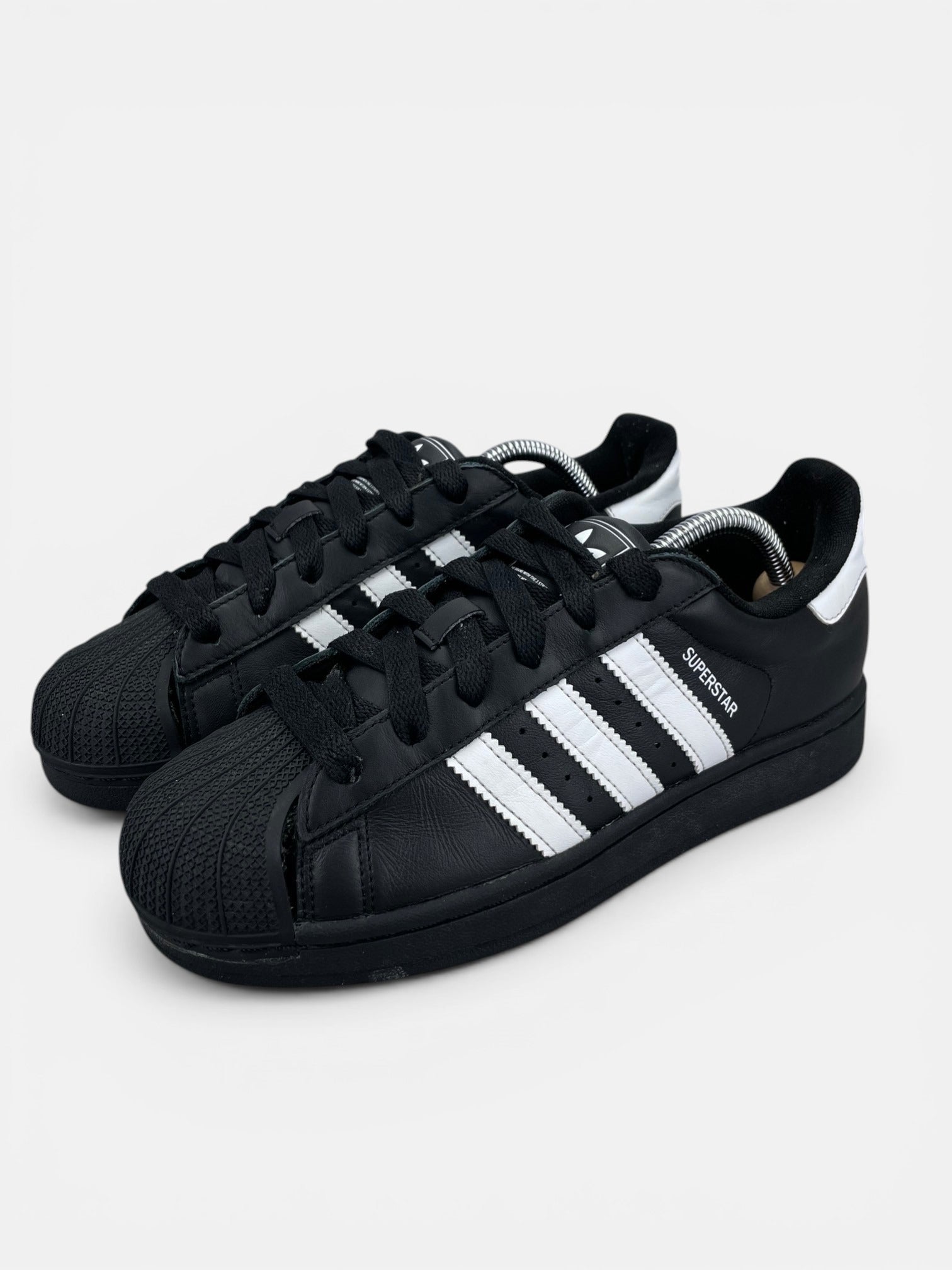 adidas Superstar II Black White - buty sportowe, widok z boku