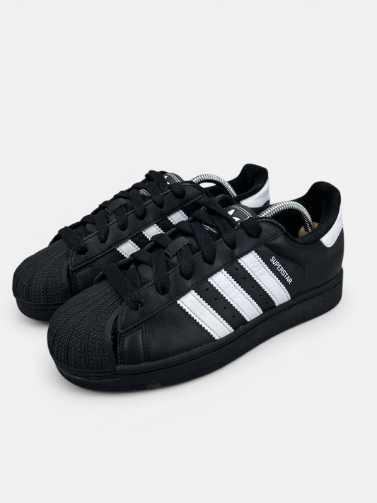adidas Superstar II Black White - buty sportowe, widok z boku