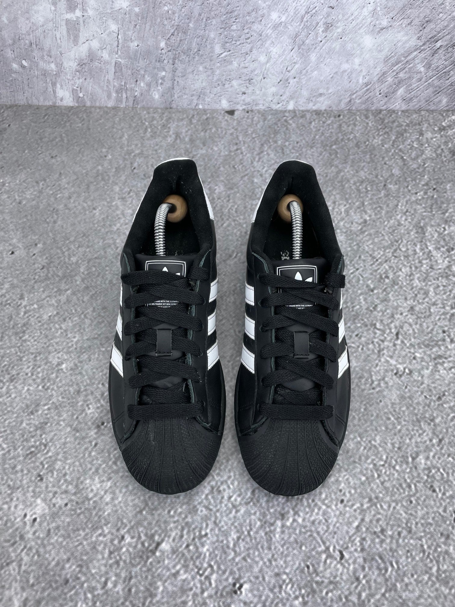 adidas Superstar II Black White - buty sportowe, widok z góry