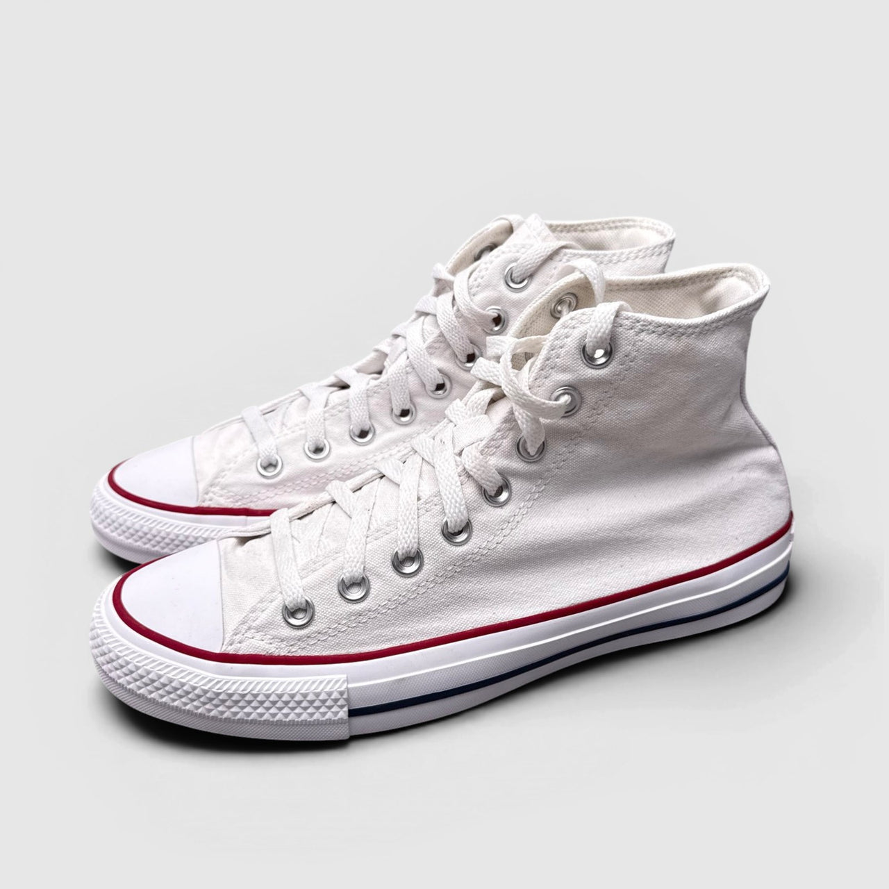Converse Chuck Taylor All Star High Top Classic White — buty sportowe damskie w bardzo dobrym stanie rozmiar 39.5, para butów