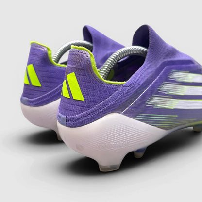 Adidas F50 Elite Laceless Firm Ground Radiant Blaze Pack — buty sportowe męskie w dobrym stanie rozmiar 44 2/3, widok z tyłu