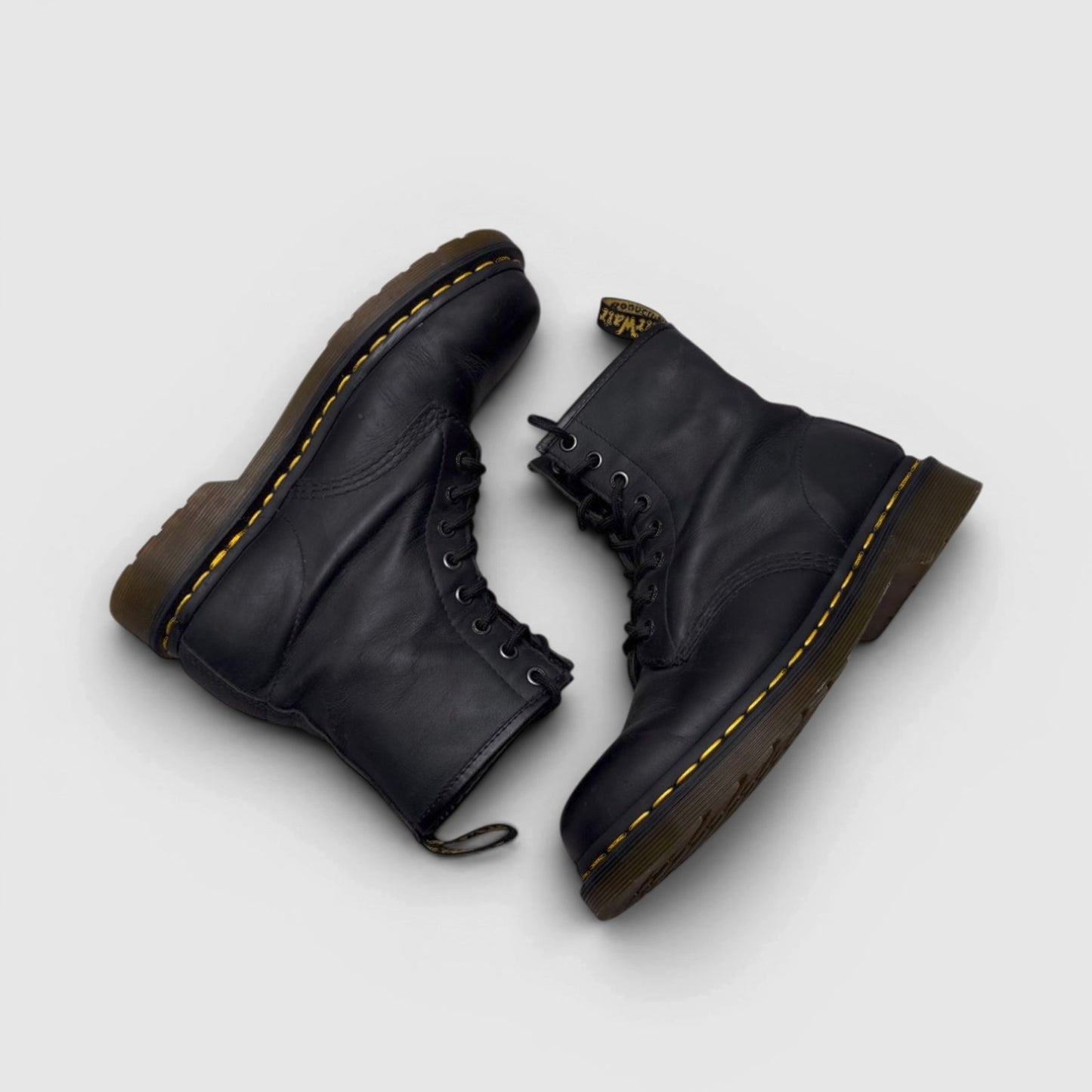 Dr. Martens Dr.Martens 1460 GREASY — botki damskie w bardzo dobrym stanie rozmiar 38, para butów