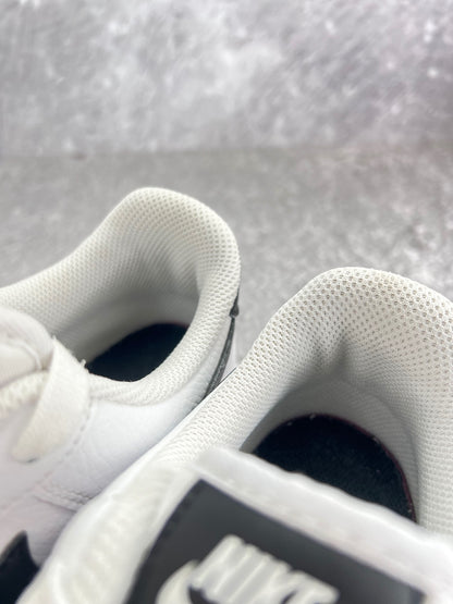 Nike Air Force 1 ’07 “White/Black” White Black - buty sportowe, zapiętki butów