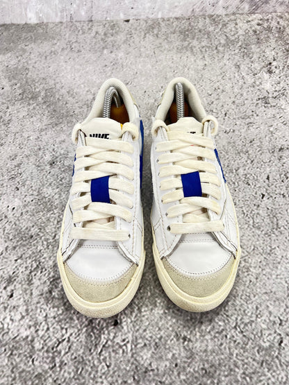 Nike Blazer Low '77 Jumbo White Old Royal - buty sportowe, widok z góry