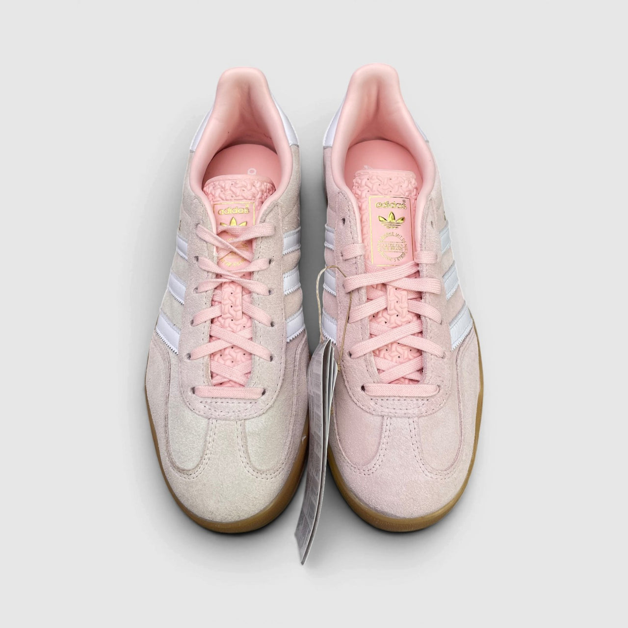 Adidas Gazelle Sandy Pink Gum — buty sportowe damskie nowe rozmiar 38 2/3, widok z góry