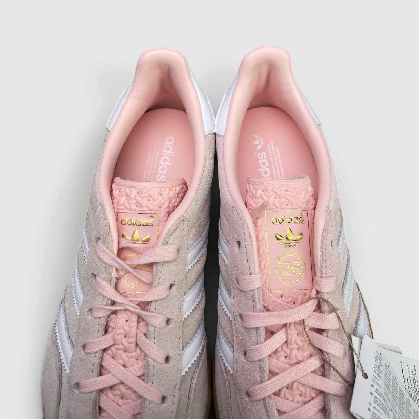 Adidas Gazelle Sandy Pink Gum — buty sportowe damskie nowe rozmiar 38 2/3, wkładka