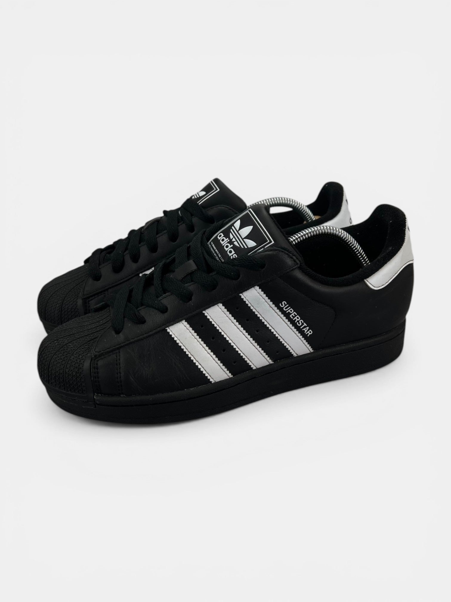 adidas Superstar II Black White - buty sportowe, widok z boku