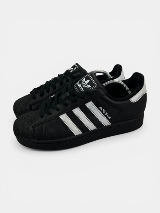 adidas Superstar II Black White - buty sportowe, widok z boku