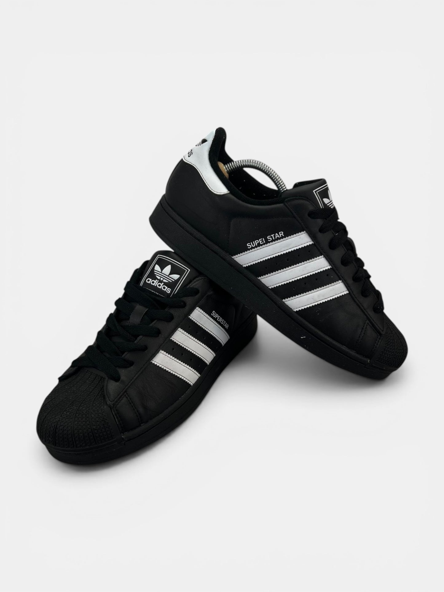adidas Superstar II Black White - buty sportowe, boczny profil