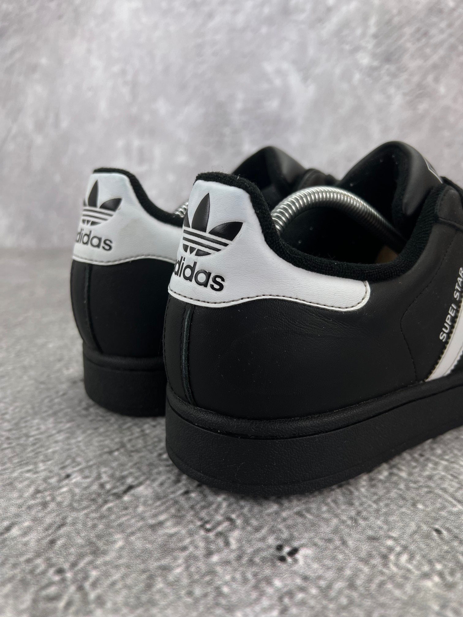 adidas Superstar II Black White - buty sportowe, widok z góry