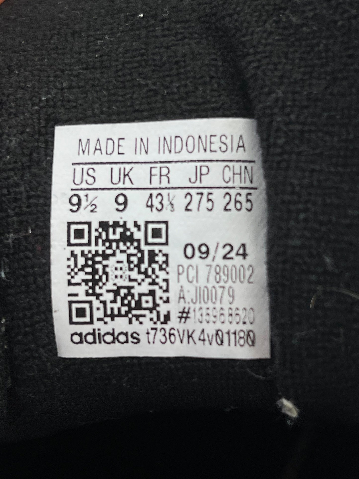 adidas Superstar II Black White - buty sportowe, podeszwa