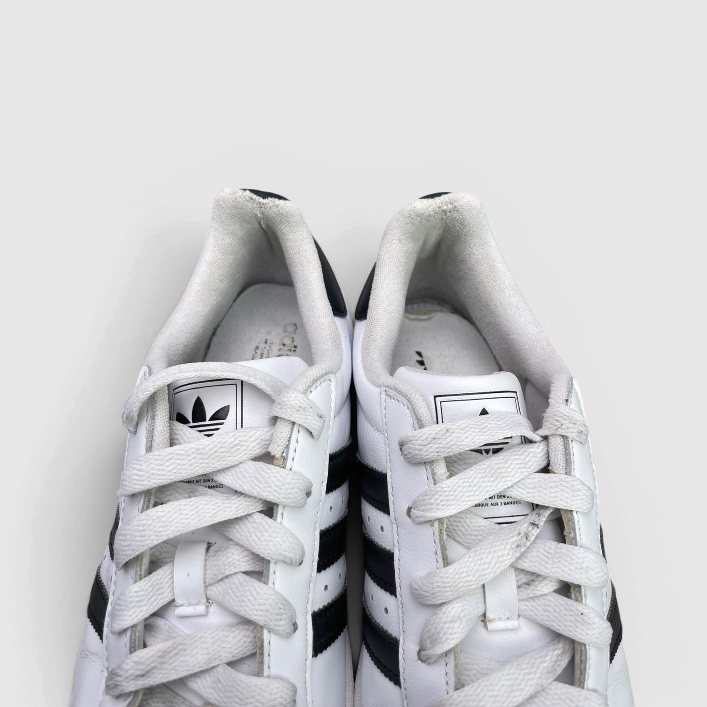 Adidas Superstar II Cloud White Black — buty sportowe damskie w bardzo dobrym stanie rozmiar 38 2/3, wkładka