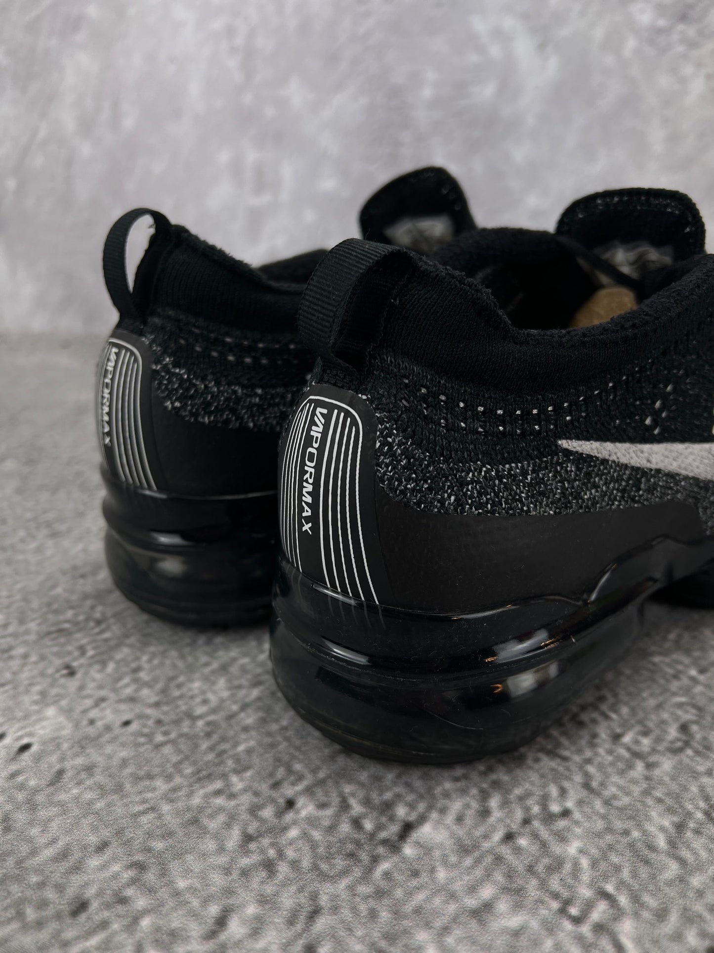 Nike Air VaporMax 2023 Flyknit Oreo - buty sportowe, widok z tyłu