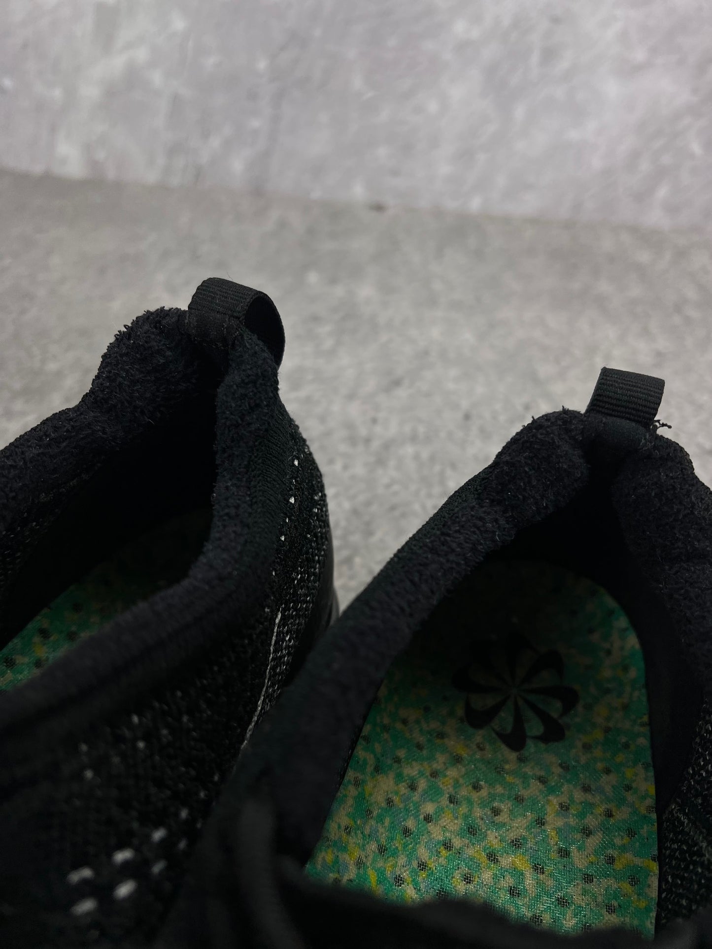 Nike Air VaporMax 2023 Flyknit Oreo - buty sportowe, zapiętki butów