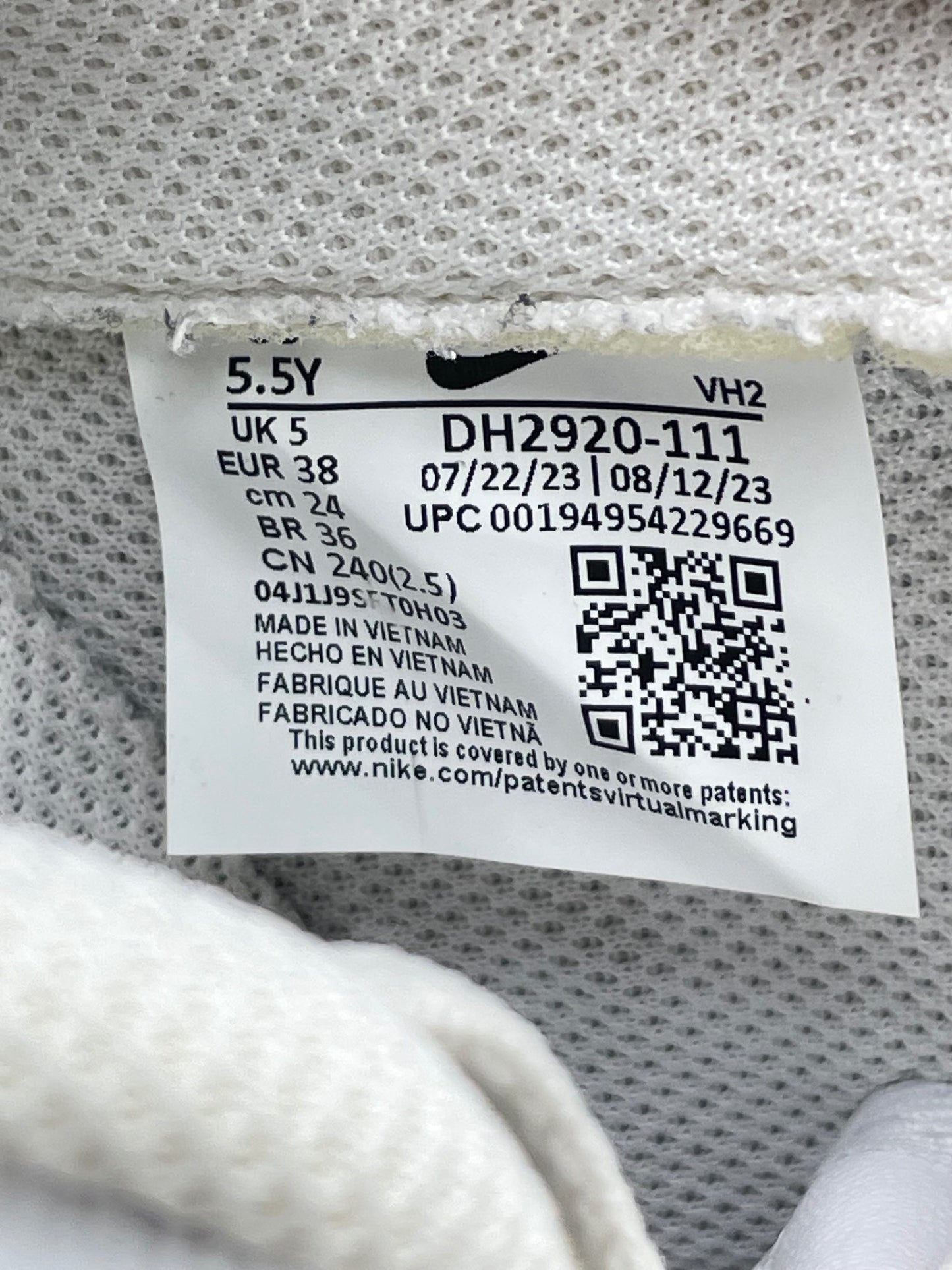 Nike Air Force 1 Low rozmiar 38