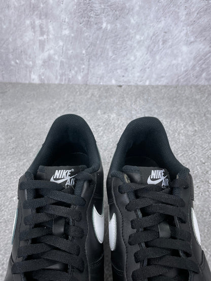 Nike Air Force 1 '07 Black White - buty sportowe, zapiętki butów