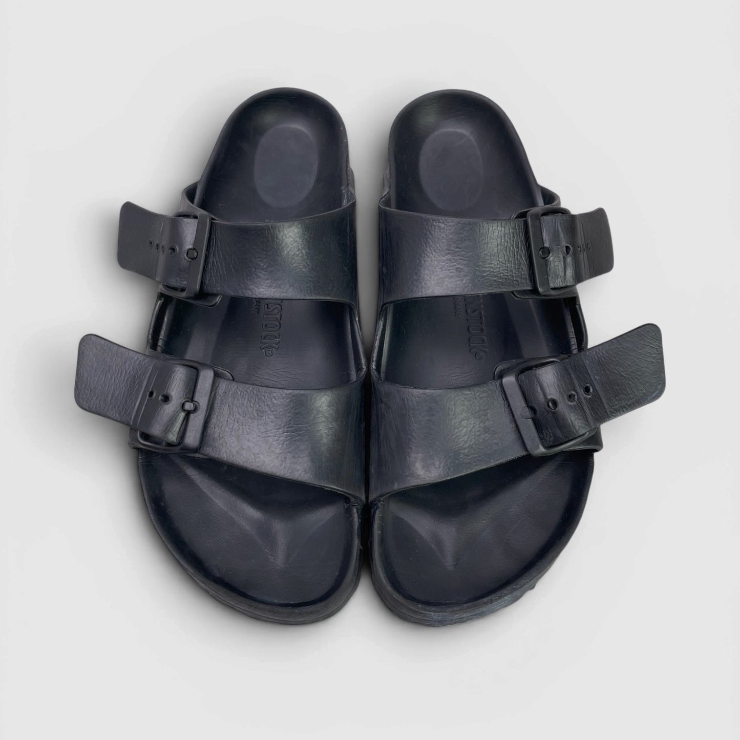 Birkenstock Arizona — klapki damskie w bardzo dobrym stanie rozmiar 39, widok z góry