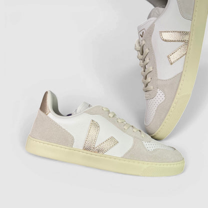 Veja Small V-10 — buty sportowe damskie nowe rozmiar 34, boczny profil, lewa strona
