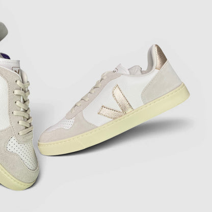 Veja Small V-10 — buty sportowe damskie nowe rozmiar 34, boczny profil, prawa strona