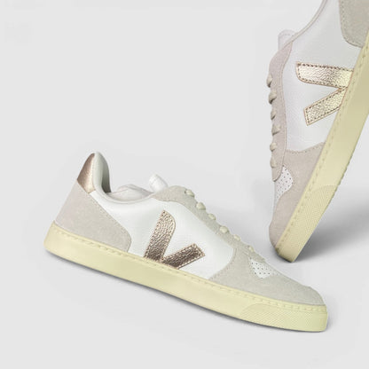 Veja Small V-10 — buty sportowe damskie nowe rozmiar 34, boczny profil, lewa strona